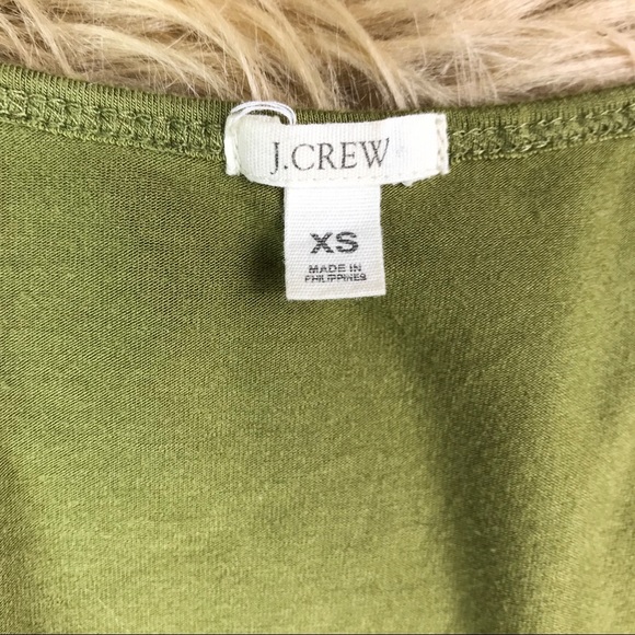 J Crew Dressy Jersey Ruffle Dress - Picture 5 of 8